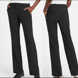 Banana Republic Logan fit stretch trousers black